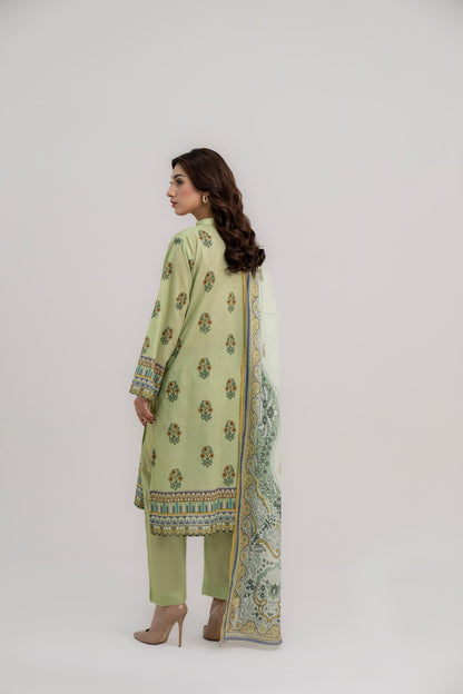 Sarah By Shanaya Premium Printed Lawn 3PC