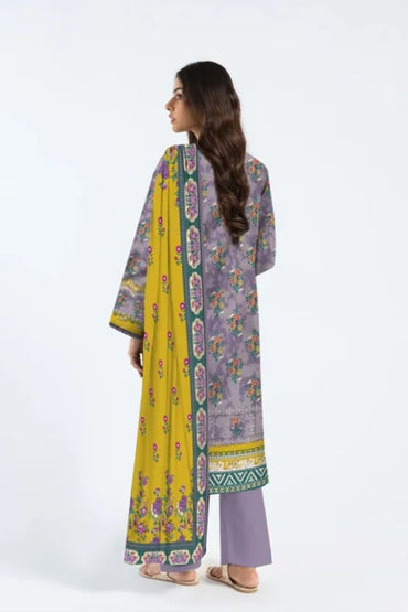 Ethnic Digital Printed Lawn 3PC