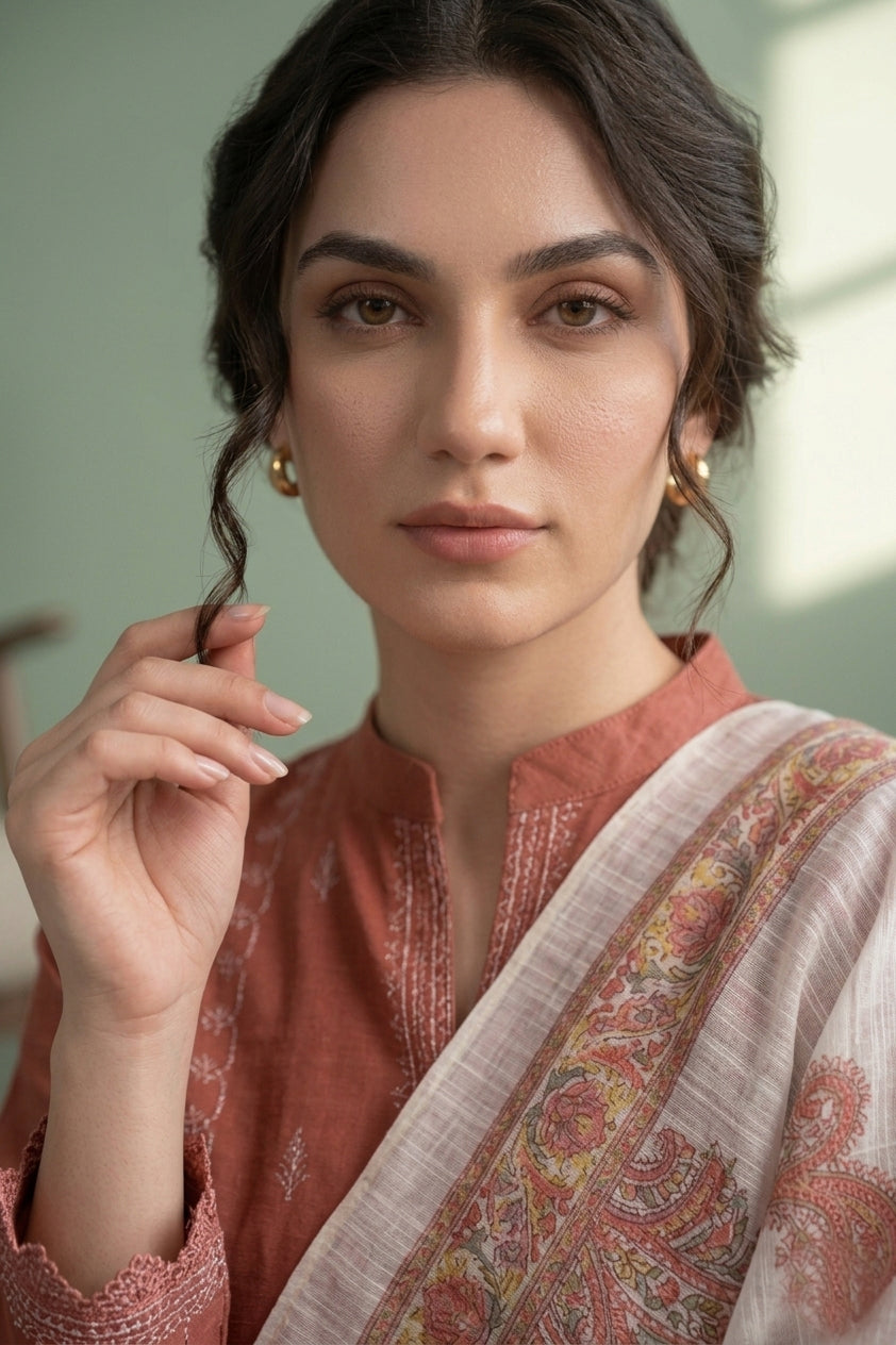 Florent By Anaya Noor Embroidered 3PC