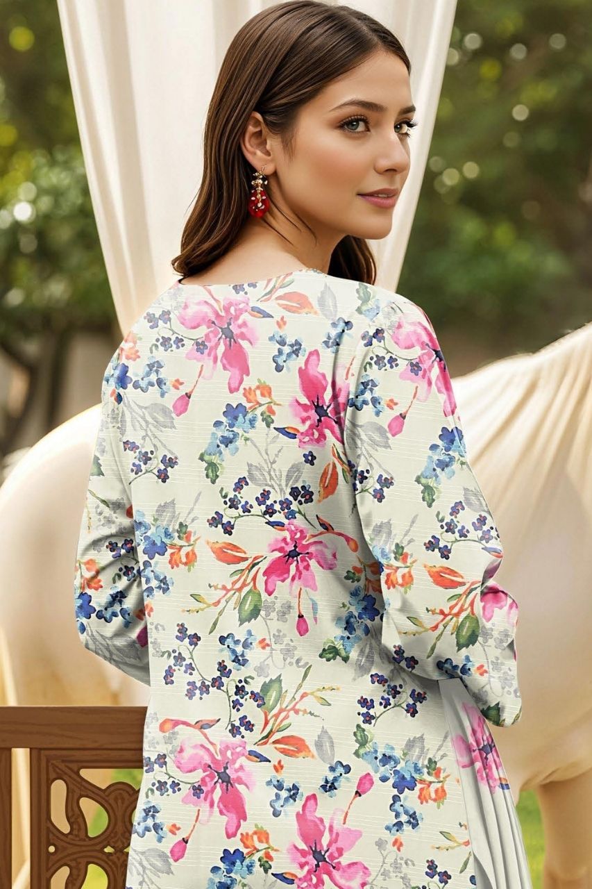 Muskan By Tawakkal Digital Embroidered Lawn 3PC