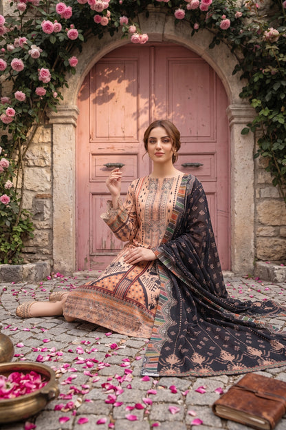 Gulnaar By Anaya Noor Digital Printed Lawn 3PC