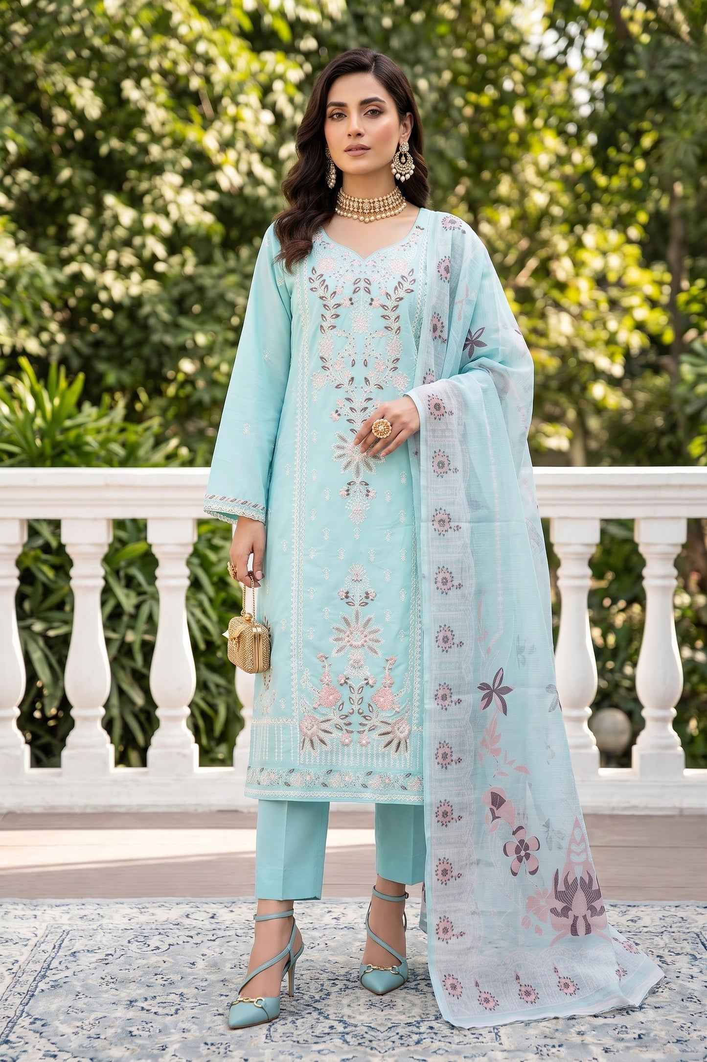 Naqsh-E-Jahan By Anaya Noor Fully Embroidered 3PC