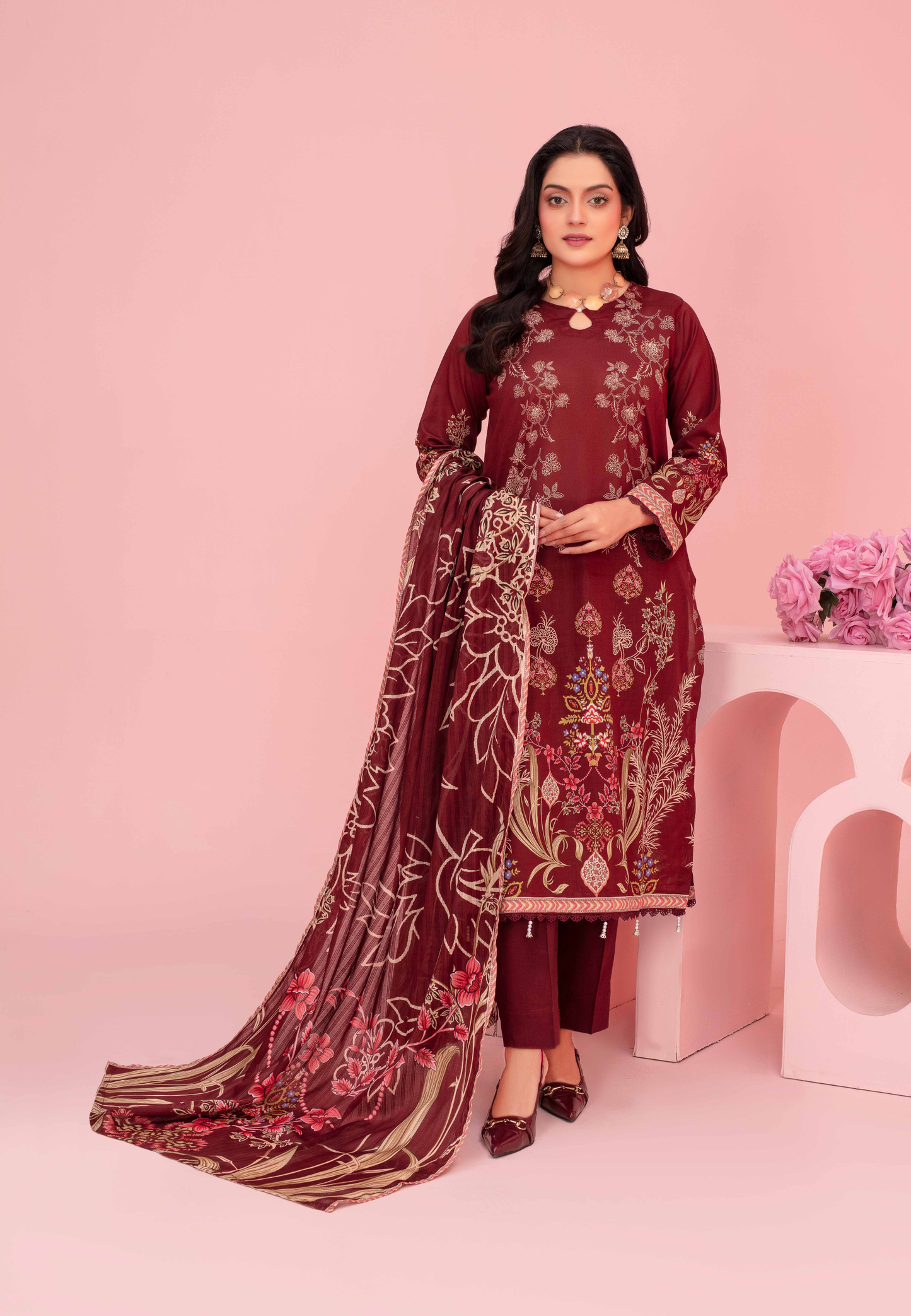 Fabiha By Feroza Printed Lawn 3PC