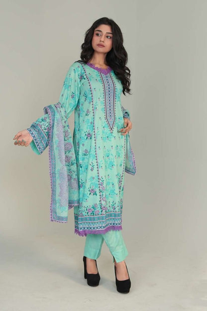 Basant Digital Printed Lawn 3PC