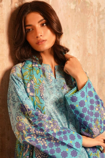 Saya Digital Printed Lawn 3PC