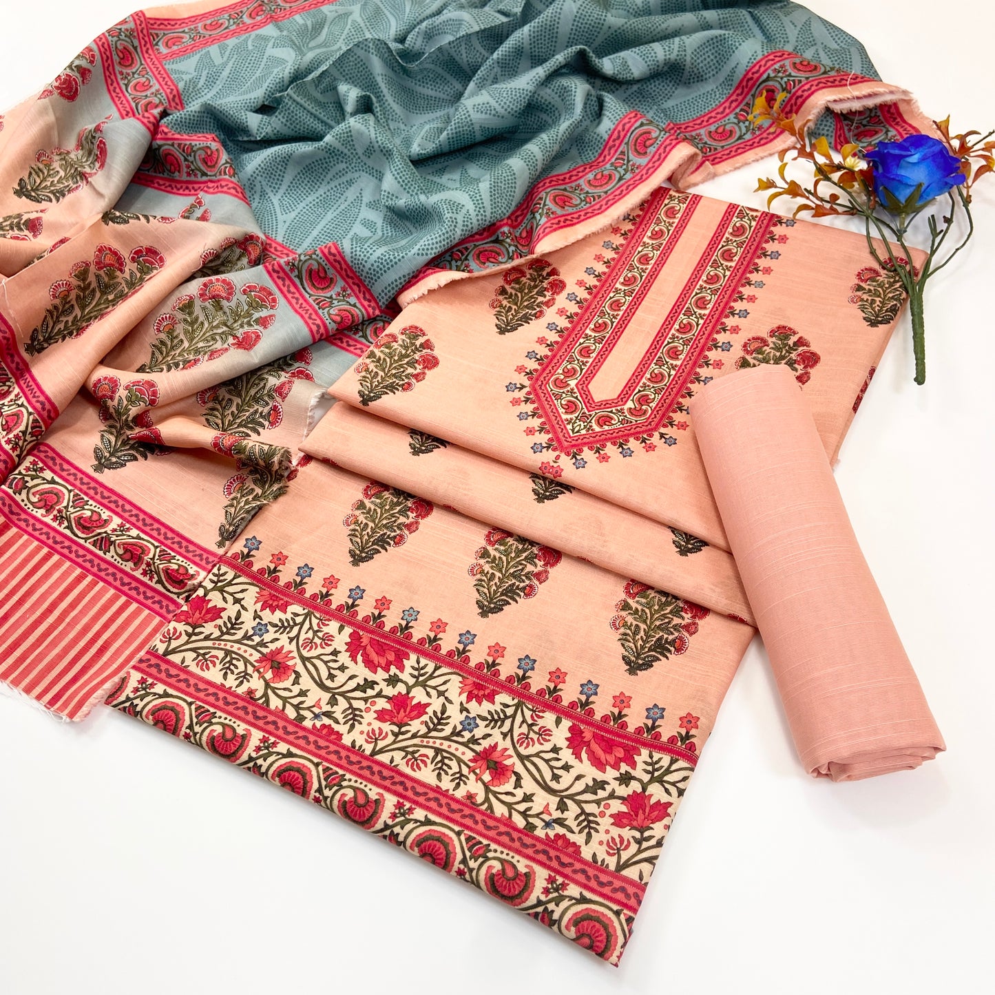 Mashaim Digital Printed Khaddar 3PC