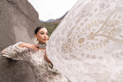 Shanaya Digital Emb Lawn 3PC