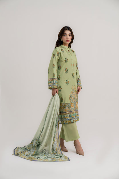 Sarah By Shanaya Premium Printed Lawn 3PC