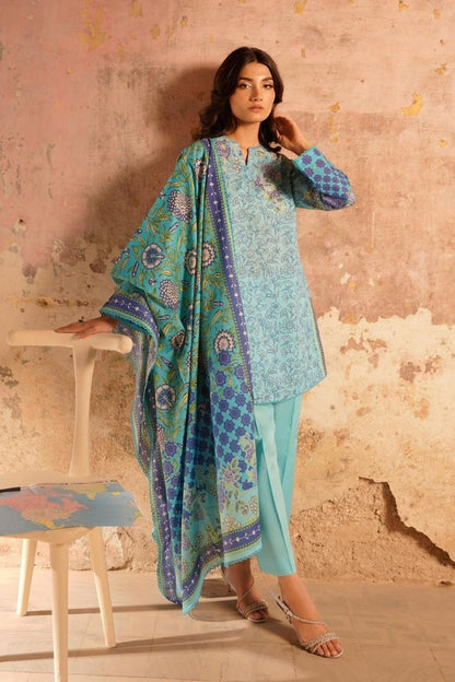 Saya Digital Printed Lawn 3PC