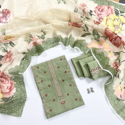 Lakhany Fully Embroidered Lawn 3PC