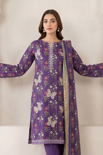 Maliha By Anaya Noor Emb Lawn 3PC