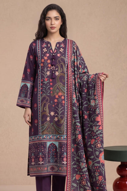 Bonanza Satrangi Digital Printed Khaddar 3PC