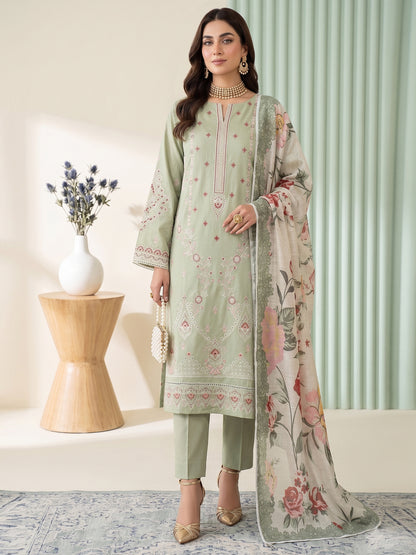 Lakhany Fully Embroidered Lawn 3PC