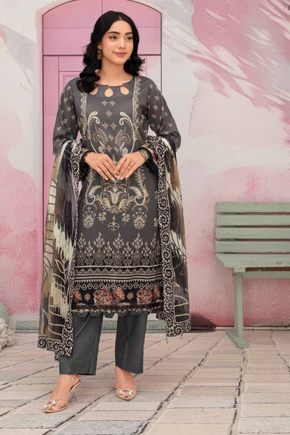 Fabiha By Feroza Digital Printed Lawn 3PC