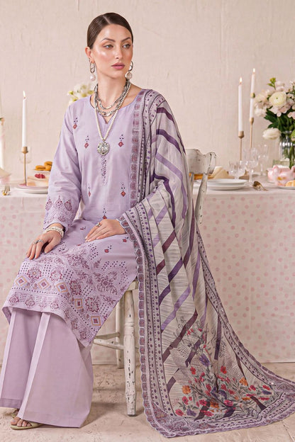 Morocco By Anaya Noor Emb Chickenkari Lawn 3PC