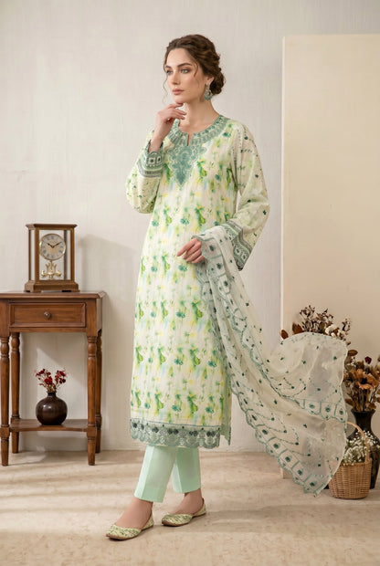 Marvel By Anaya Noor Digital Printed Lawn 3PC