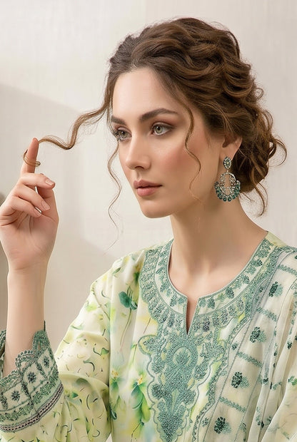 Marvel By Anaya Noor Digital Printed Lawn 3PC