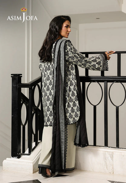 Asim Jofa Digital Printed Lawn 3PC