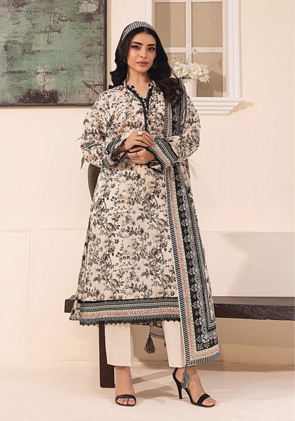 Lakhany Digital Printed Lawn 3PC