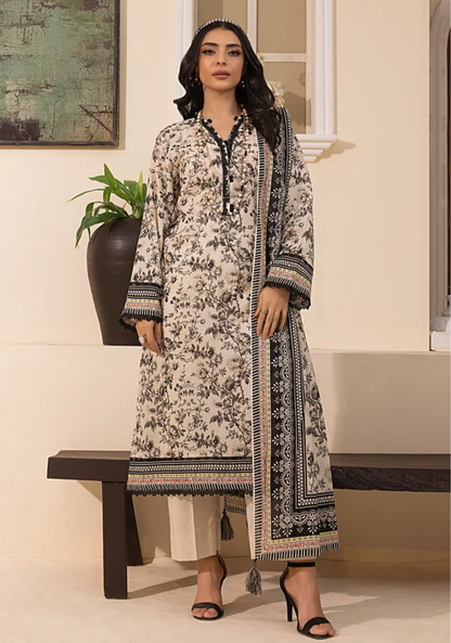 Lakhany Digital Printed Lawn 3PC