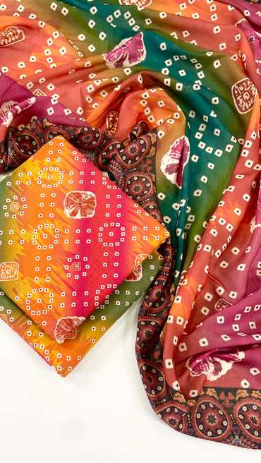 Bareeza Printed Khaddar 3PC