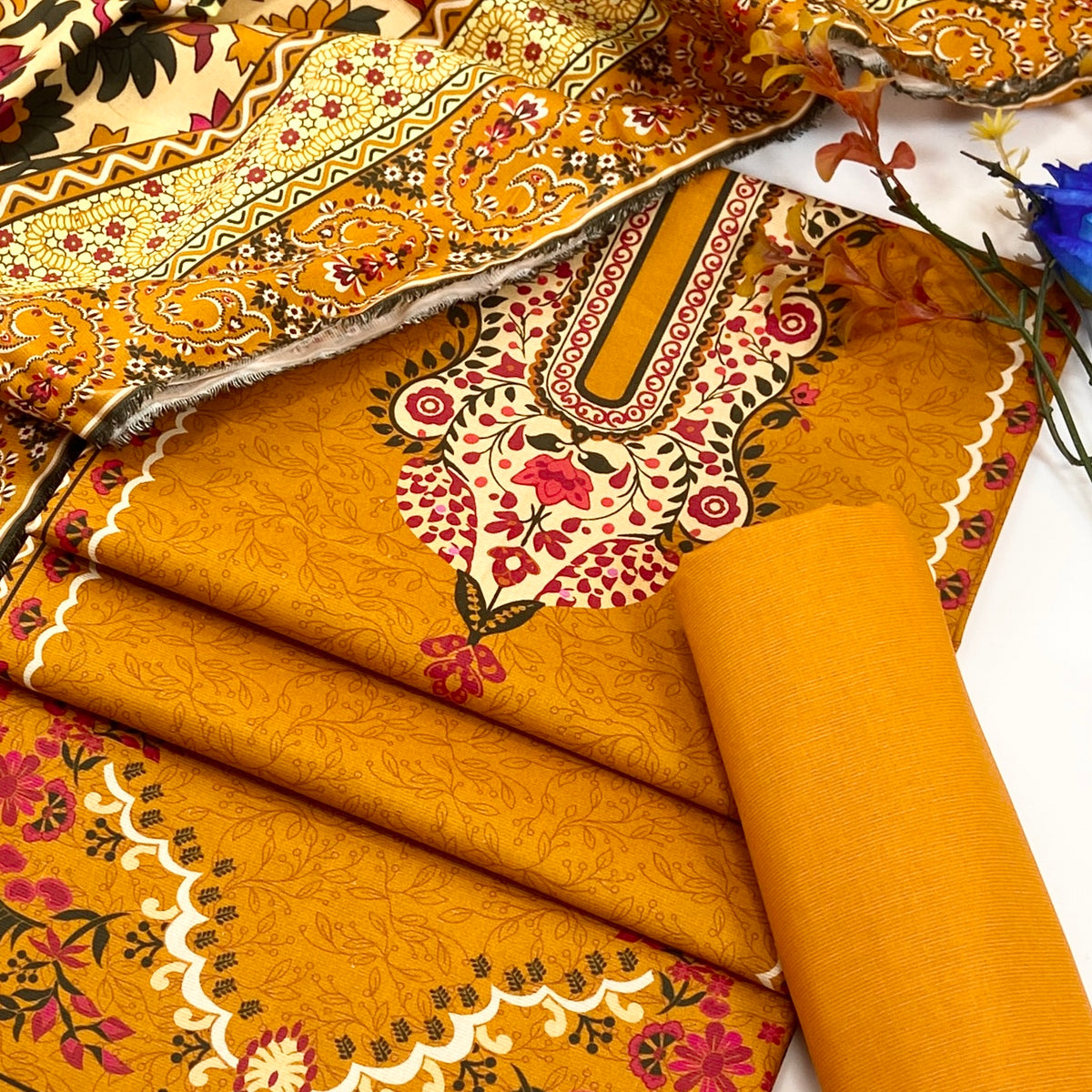Anaya Digital Printed Cotry Khaddar 3PC