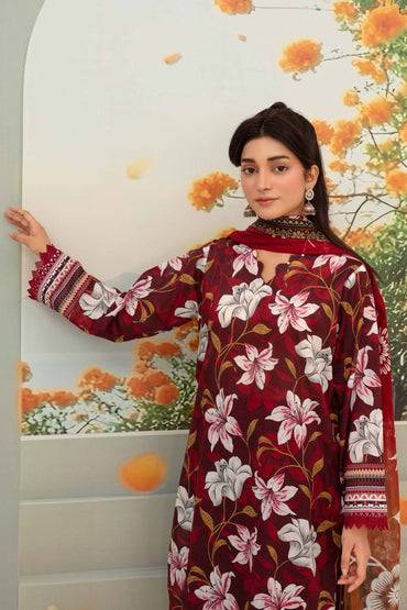 Fabiha By Feroza Digital Printed Lawn 3PC