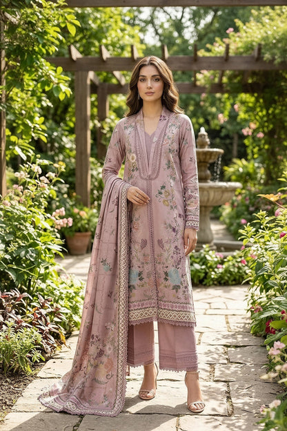 Zync By Florent Digital Printed Lawn 3PC