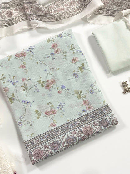 Shanaya Digital Emb Lawn 3PC