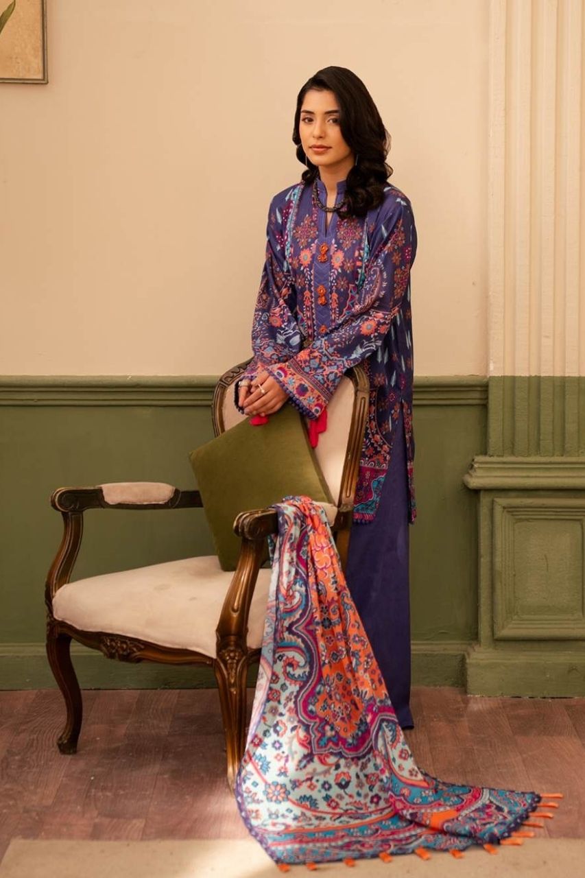 Raiha Premium Printed Lawn 3PC