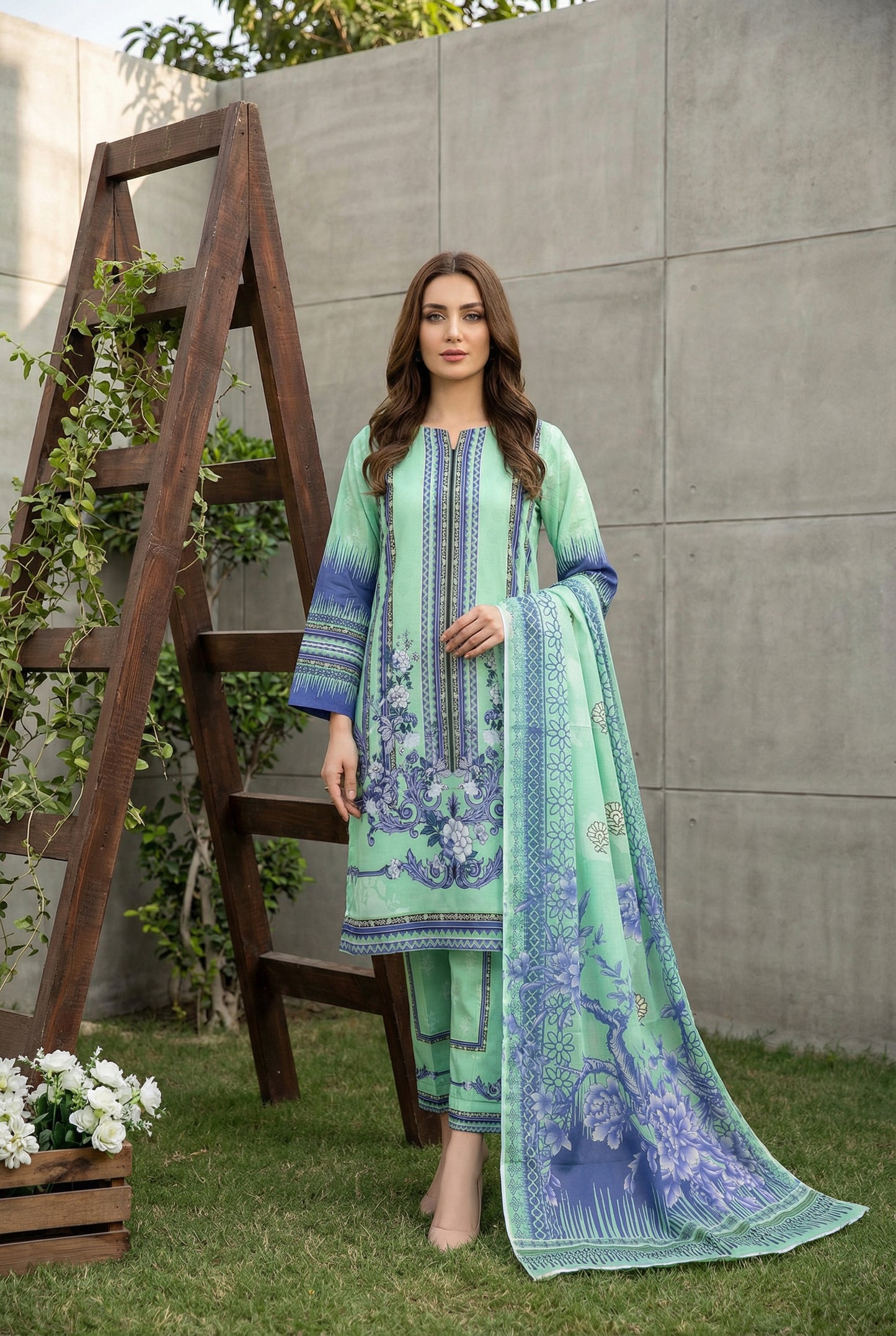 Anaya Noor Co-Ord Collection Digital Print 3PC