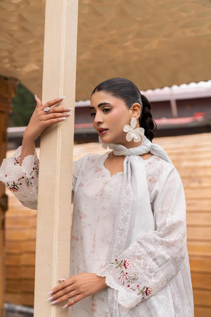Shanaya Digital Emb Lawn 3PC