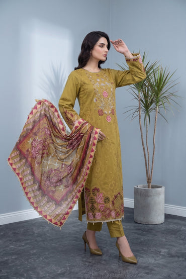 Shiffli Kari By Anaya Noor Emb Lawn 3PC