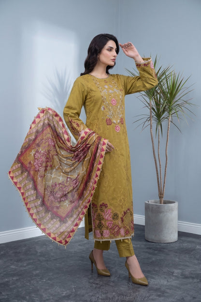 Shiffli Kari By Anaya Noor Emb Lawn 3PC