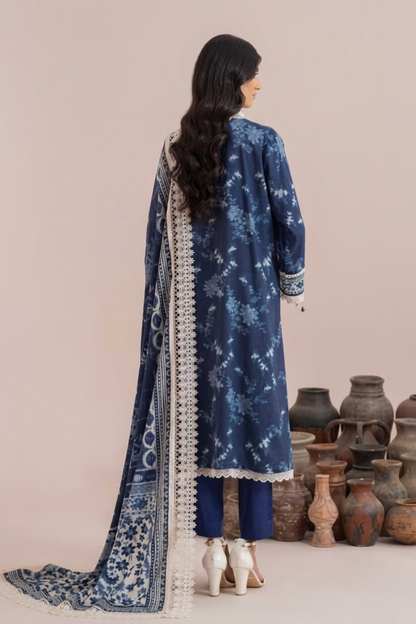 Mausummery Digital Printed Linen 3PC