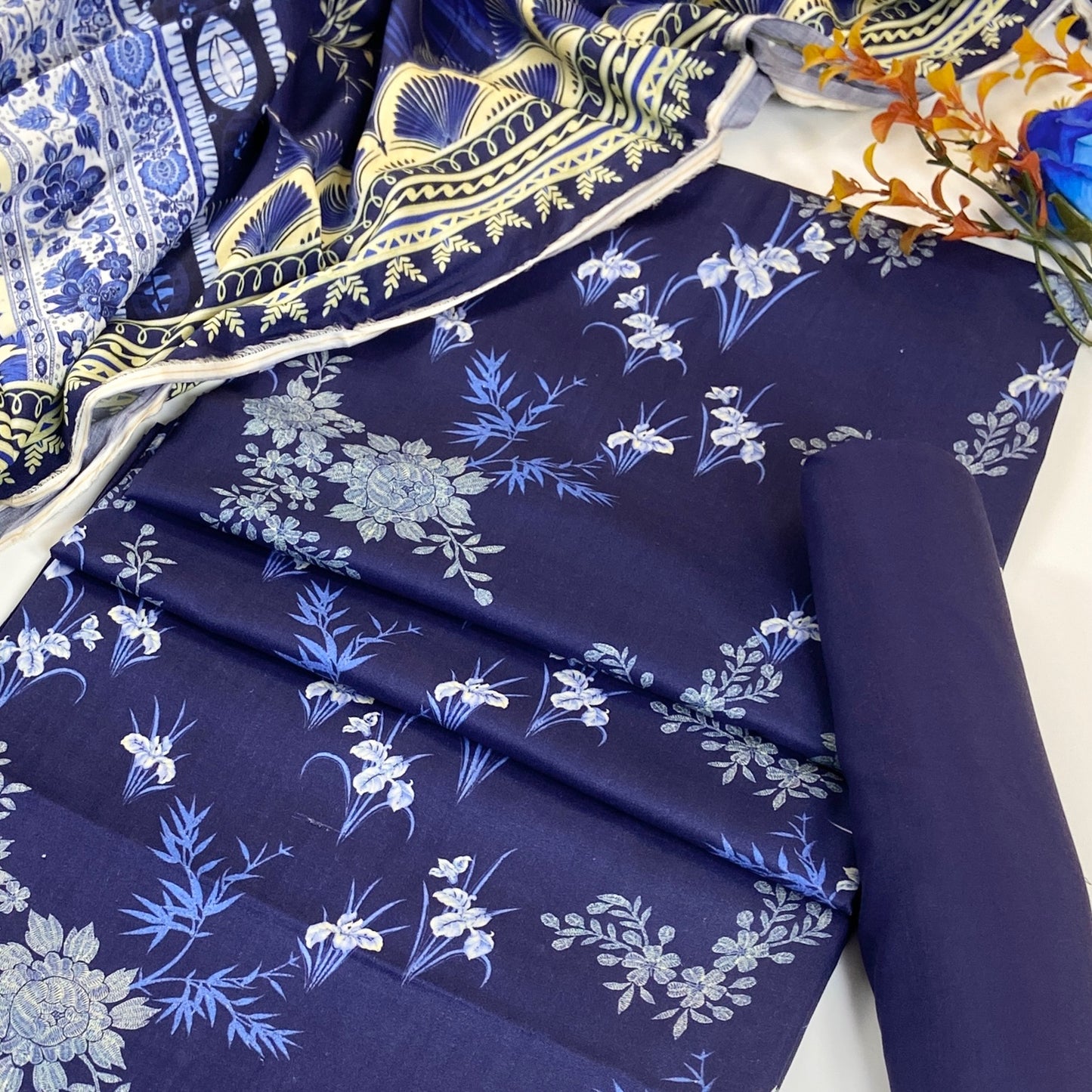 Mausummery Digital Printed Linen 3PC