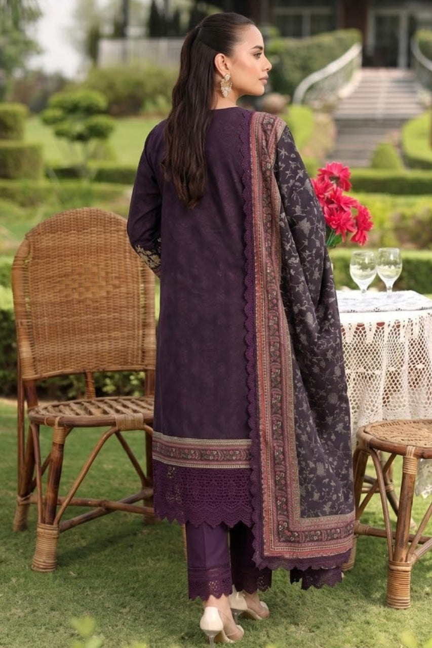 Malhaar Digital Printed Linen 3PC