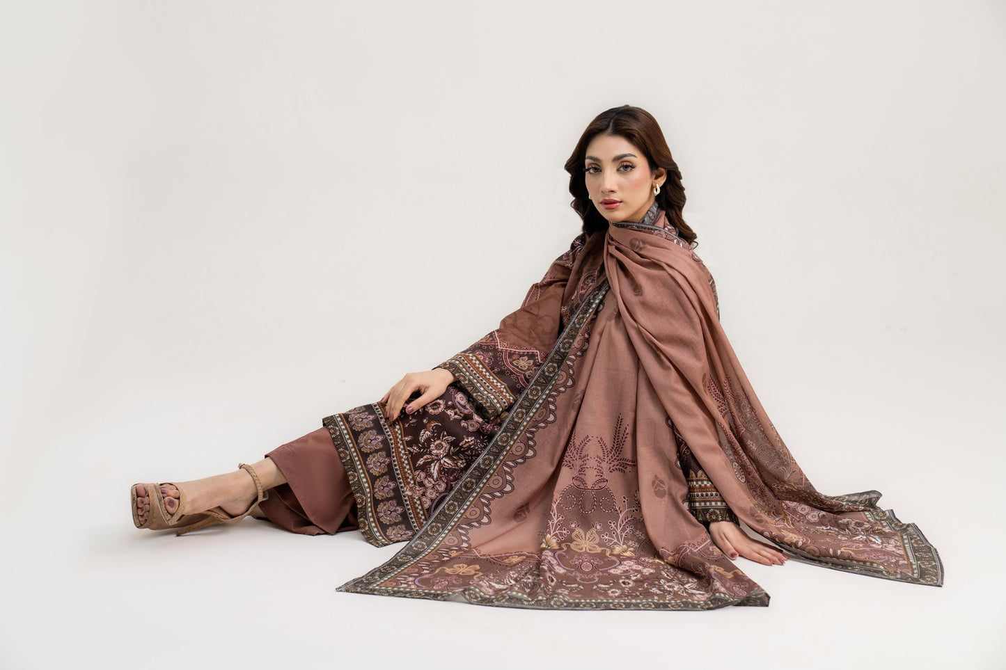 Sarah By Shanaya Premium Printed Lawn 3PC