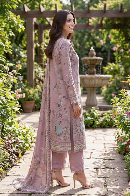 Zync By Florent Digital Printed Lawn 3PC