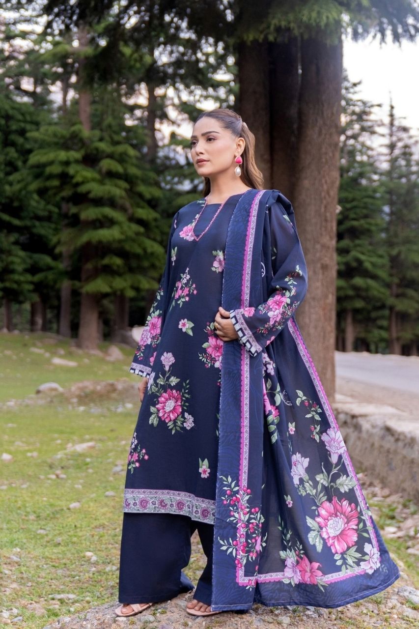 Riwayat By Shanaya Digital Printed Lawn 3PC