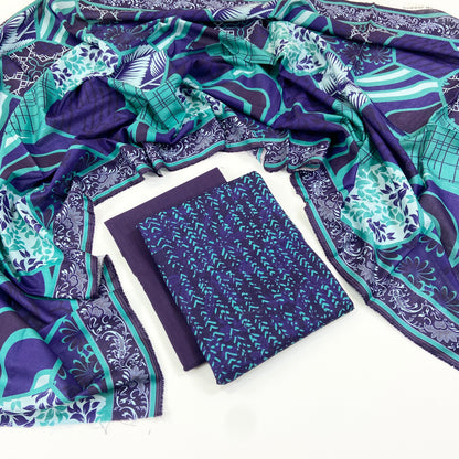 Zesh Digital Printed Khaddar 3PC