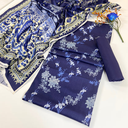 Mausummery Digital Printed Linen 3PC