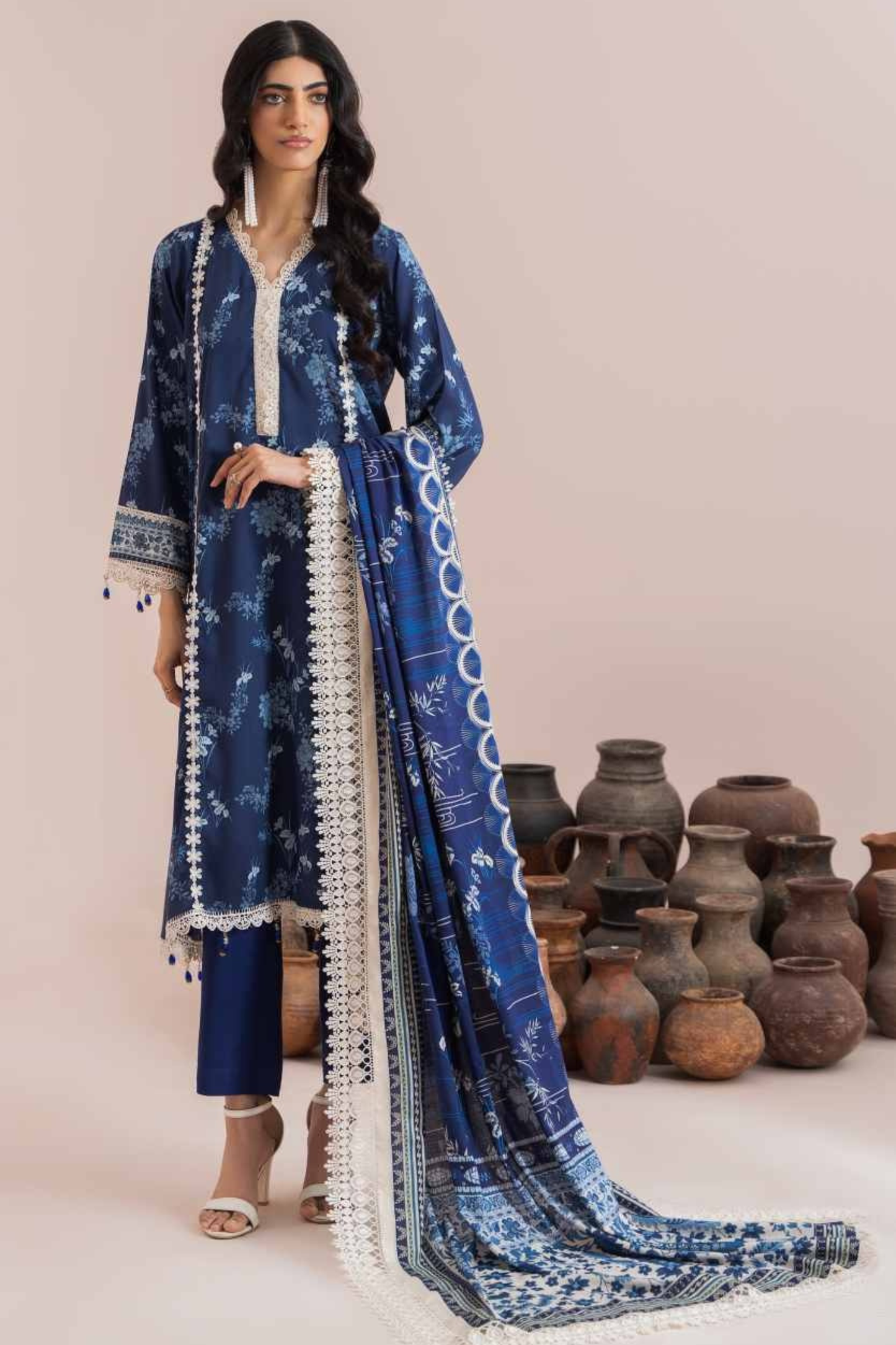 Mausummery Digital Printed Linen 3PC