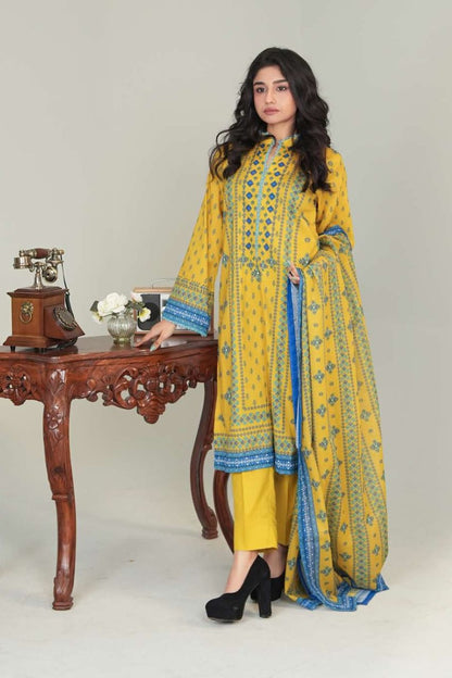 Basant Digital Printed Lawn 3PC