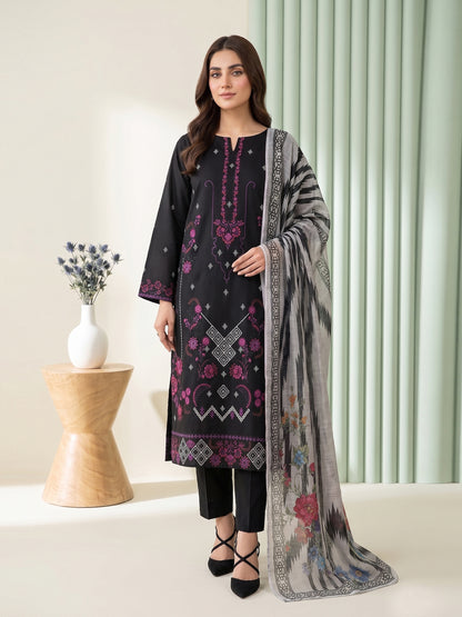 Lakhany Fully Embroidered Lawn 3PC