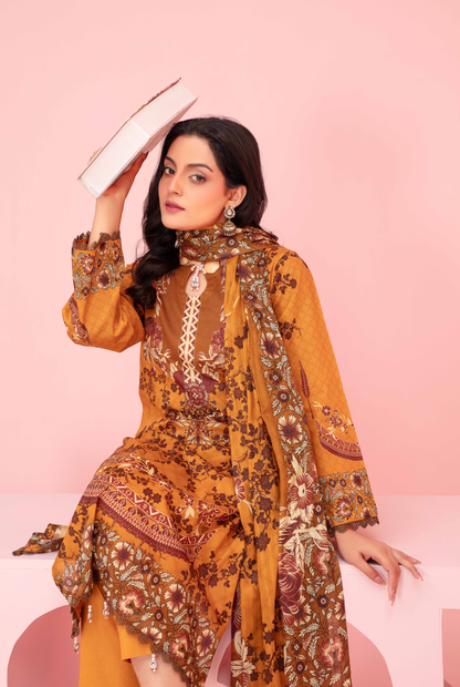 Fabiha By Feroza Printed Lawn 3PC