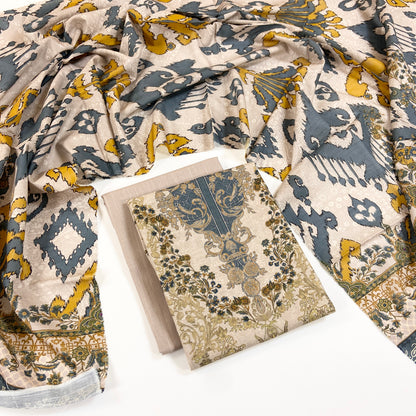 Bonanza Satrangi Digital Printed Khaddar 3PC
