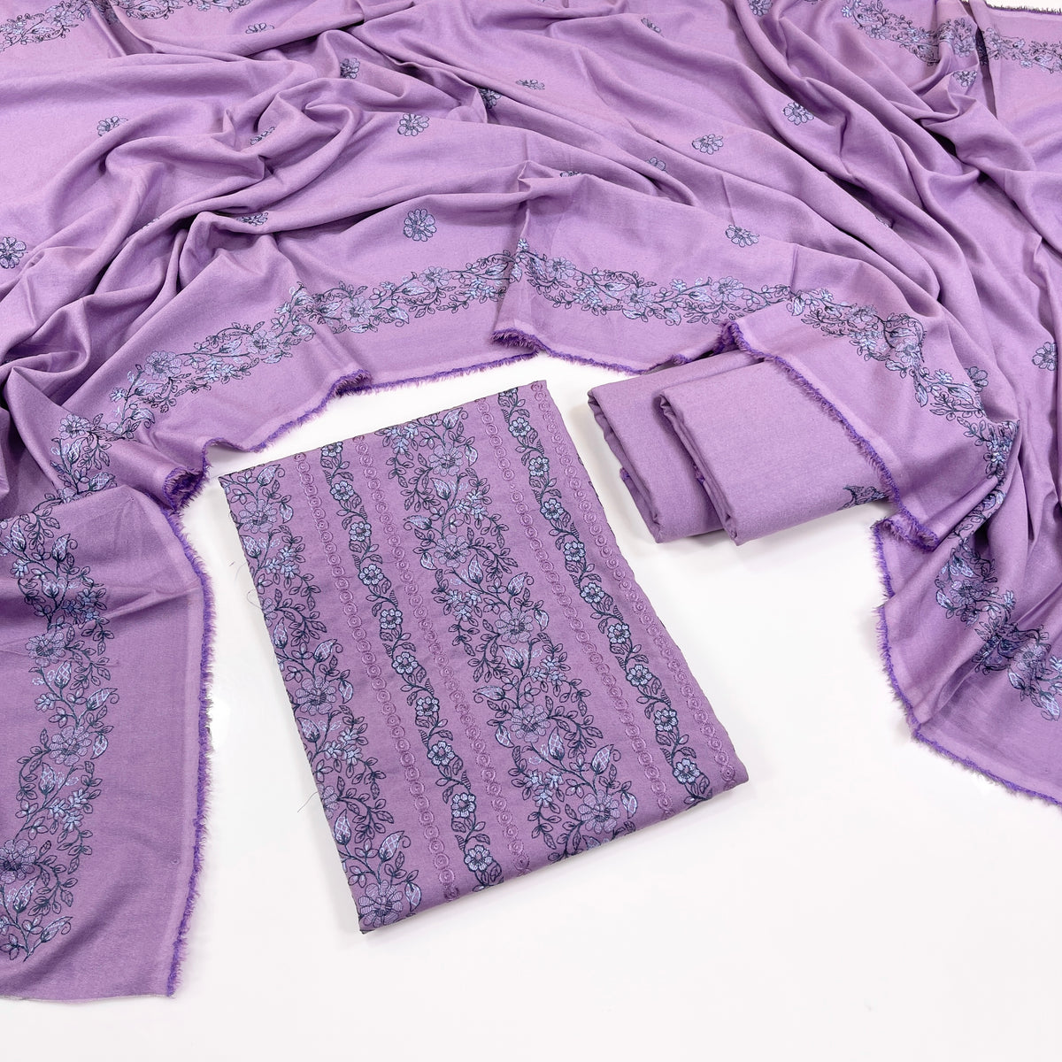 Bareeze Embroidered Karandi 3PC