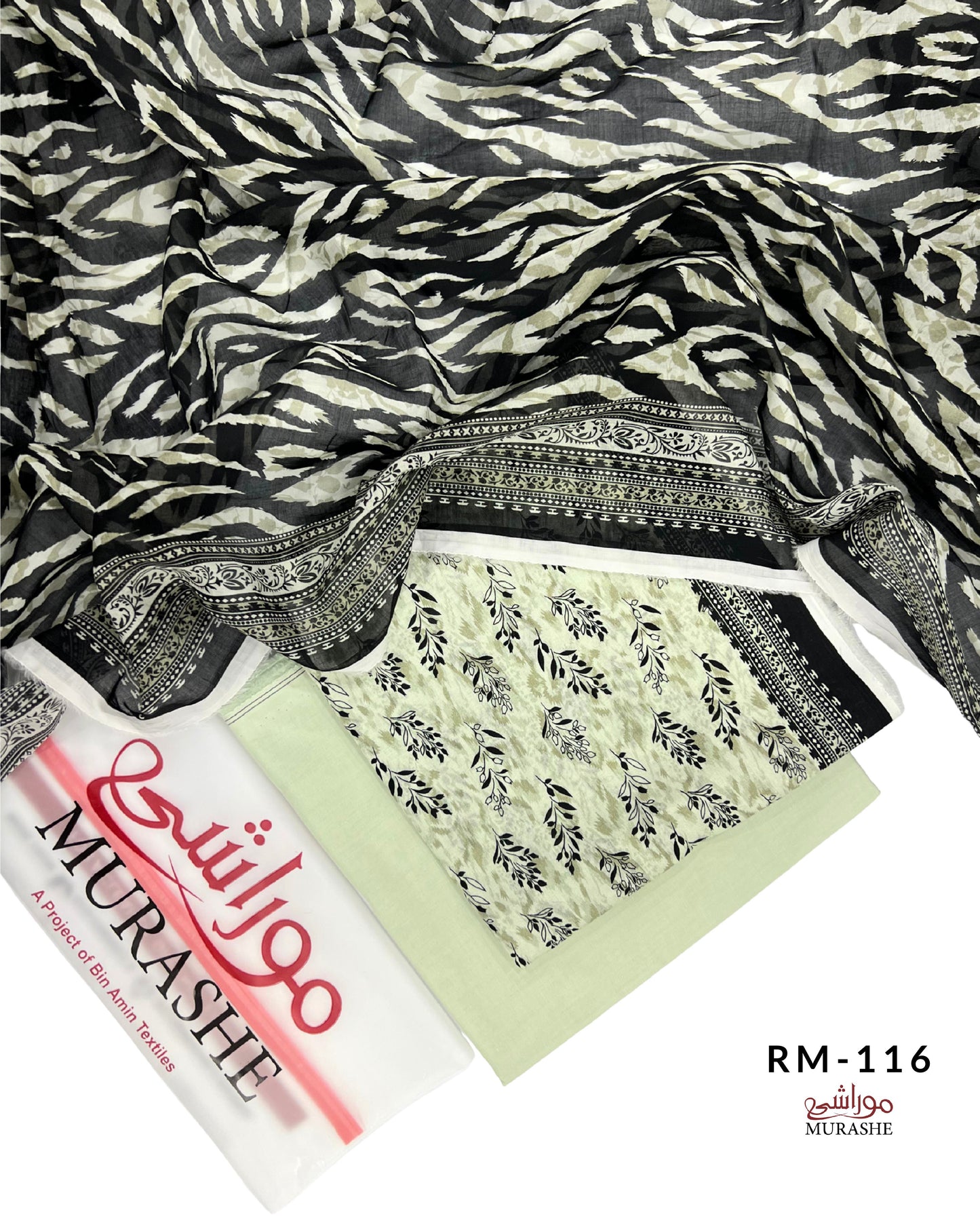 Rijja By Murashe Digital Printed Lawn 3PC