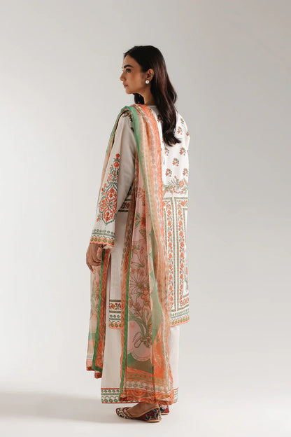 Ethnic Digital Printed Lawn 3PC